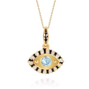 Elegant Eye Pendant Necklace